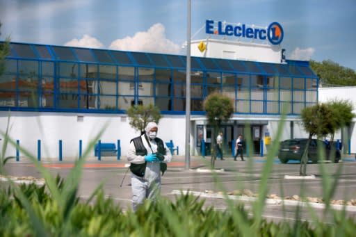 Shouting "Allahu akbar" (God is greatest), a 24-year-old woman struck a customer waiting at the checkout, as well as a cashier who tried to intervene at a supermarket in Seyne-sur-Mer, near the Mediterranean port of Toulon