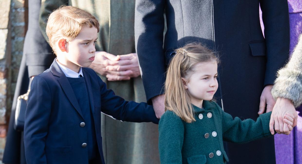 Prince William took Prince George and Princess Charlotte on a "dress rehearsal" ahead of Sandringham church visit on Christmas Day [Image: Getty]