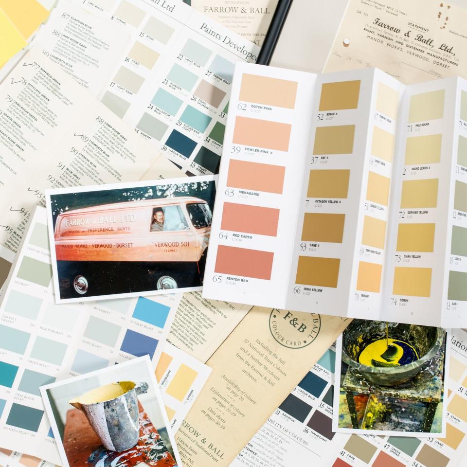 farrow and ball colour card