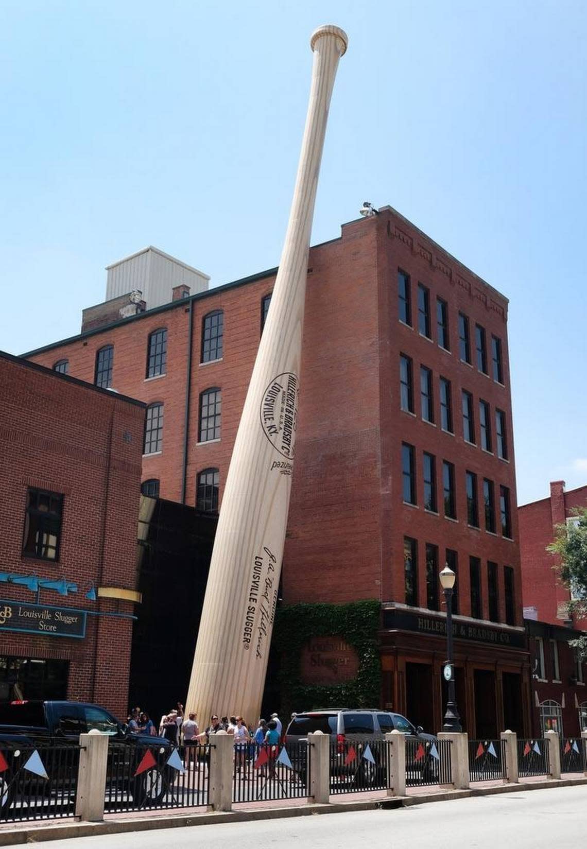 The Louisville Slugger Factory & Museum is seen here in this file photo.