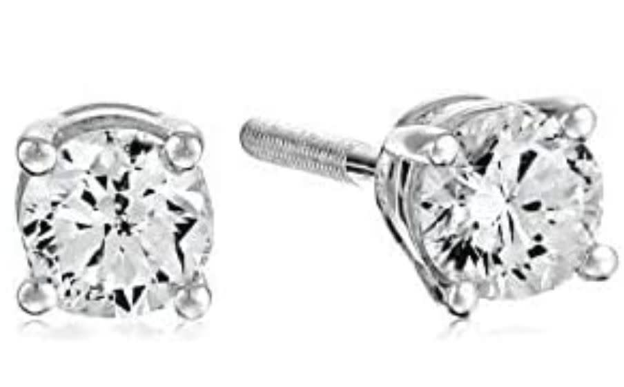 James Allen Diamond Earrings (0.5Ct)-