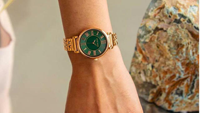 Prime members can still get this waterproof rose-gold Anne Klein  watch by Christmas