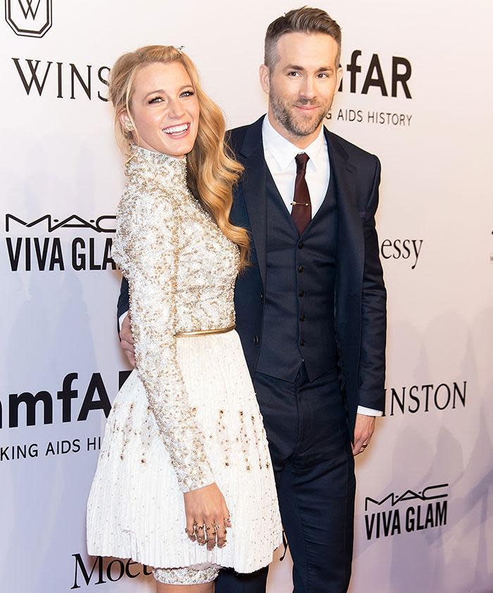 Blake Lively and her husband, Ryan Reynolds. (Photo: Getty Images)