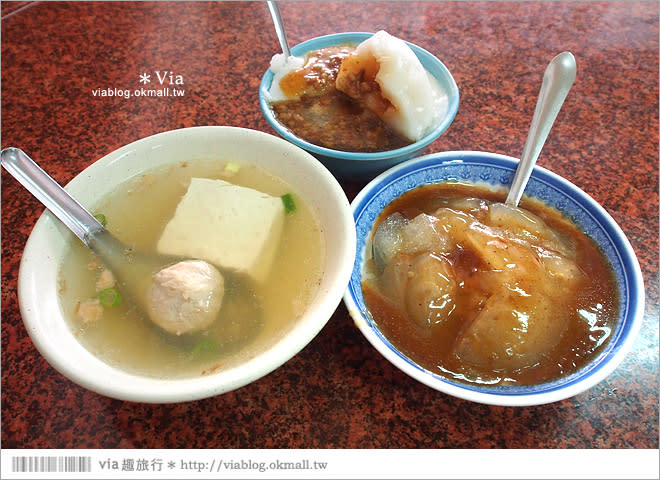 【芬園美食】社口肉圓～彰化芬園小吃推薦，好吃！彈Ｑ的肉圓，簡單的美味！