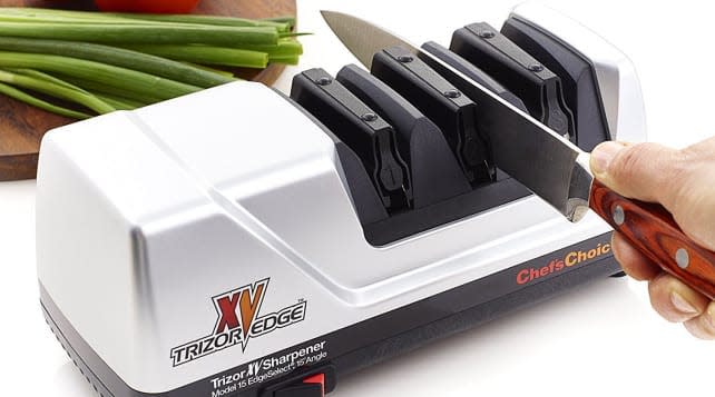 We highly recommend this knife sharpener.