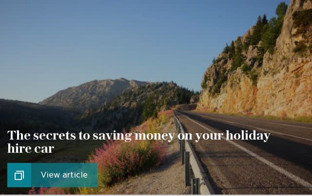 The secrets to saving money on your holiday hire car (advice)