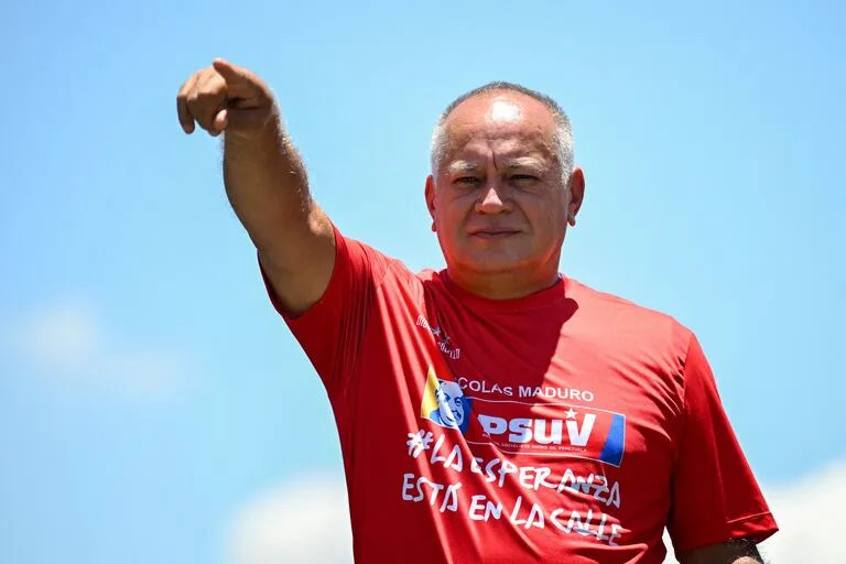 Diosdado Cabello, hombre fuerte del chavismo. (RAUL ARBOLEDA / AFP)