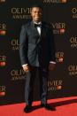 <p>The <i>Star Wars</i> star opted for a simple tux.<br><i>[Photo: PA]</i> </p>