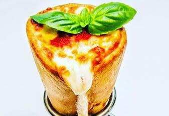 Cheese Pizza Cone

Kono Pizza