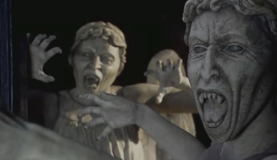 <p>The Weeping Angels. Absolutely no need for them lot on a Saturday tea time. No need at all. 'Blink’, from the third series of the rebooted 'Doctor Who’ in 2007, during David Tennant’s tenure as the Doctor, found Carey Mulligan pursued by animated statues which can move when unobserved. When Mulligan and Finlay Robertson’s Larry Nightingale are besieged by angels throwing increasingly terrifying shapes, you could almost hear the children screaming across the land.</p>
