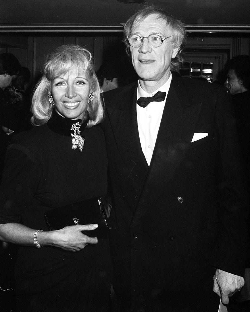 Richard Harris with his former wife Elizabeth in 1988 - PA/PA Wire