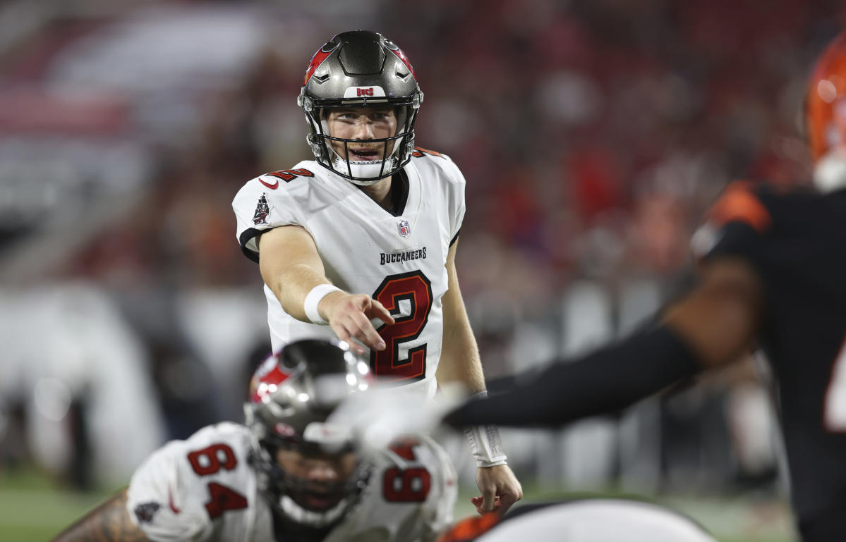 Despite inactivity, Kyle Trask receives Tom Brady treatment with Bucs