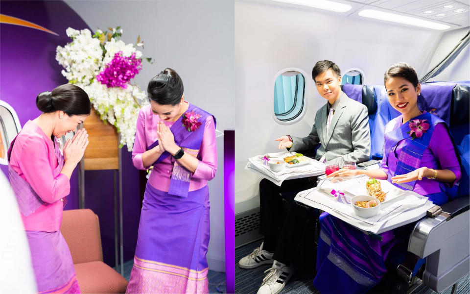 <p>泰國航空（Thai Airway）日前宣布推出「一日空姐訓練體驗活動」。（圖／翻攝自臉書）</p>
