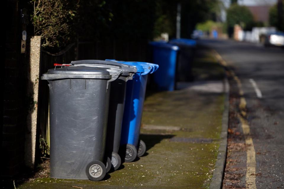 Waste collection giant Biffa has said there are signs the lorry driver shortage is easing after households across the UK have suffered months of delays to rubbish services caused by the crisis (PA) (PA Archive)