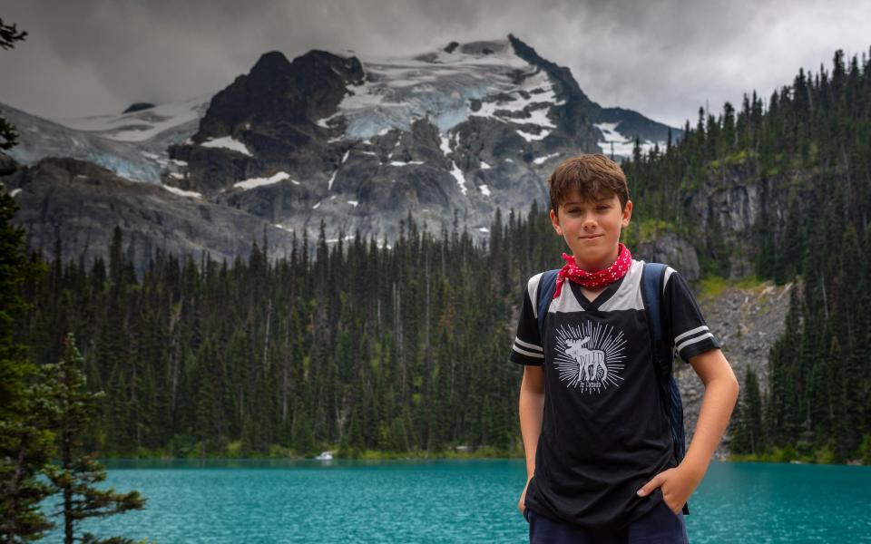 Charlie at Upper Joffre Lake