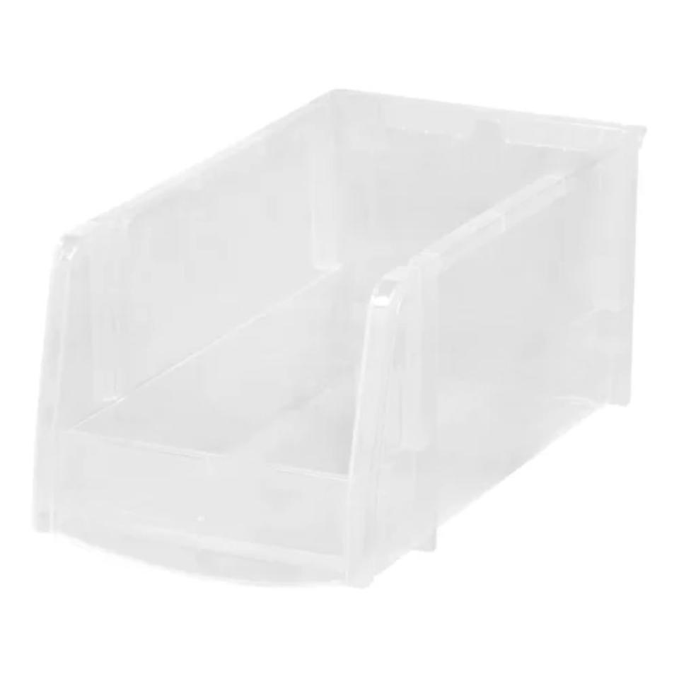 Transparent Plastic Bin Set