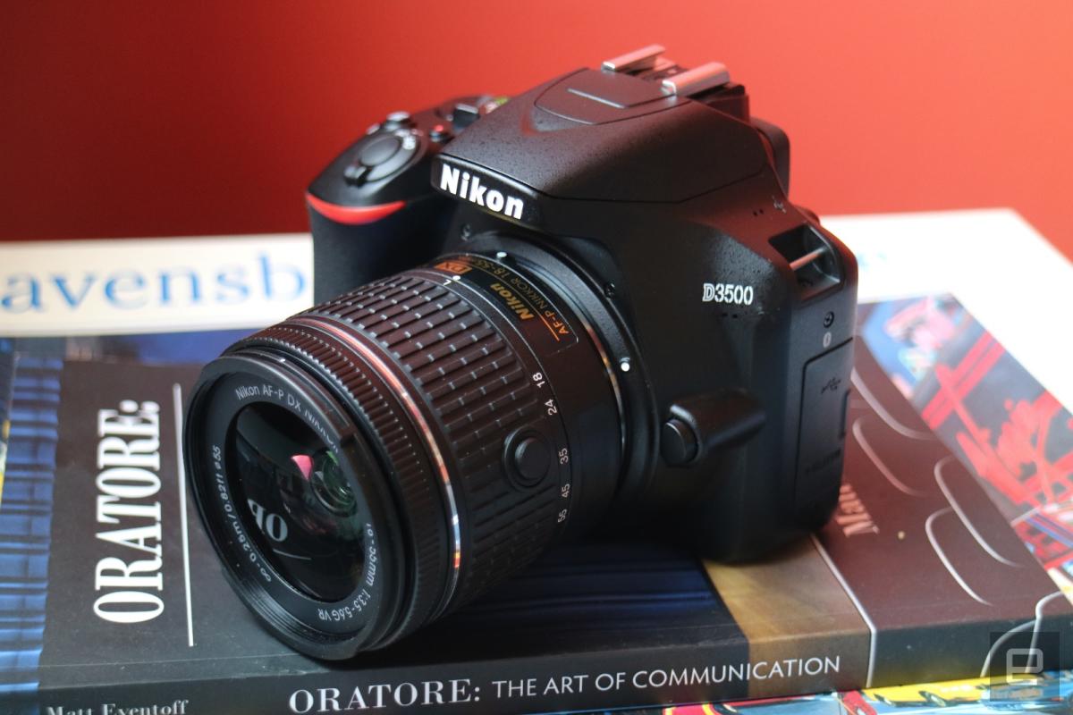 Nikon's D3500 is a compact DSLR for beginners