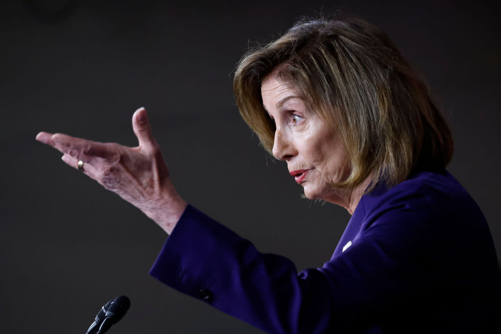 House Speaker Pelosi Holds Weekly News Conference