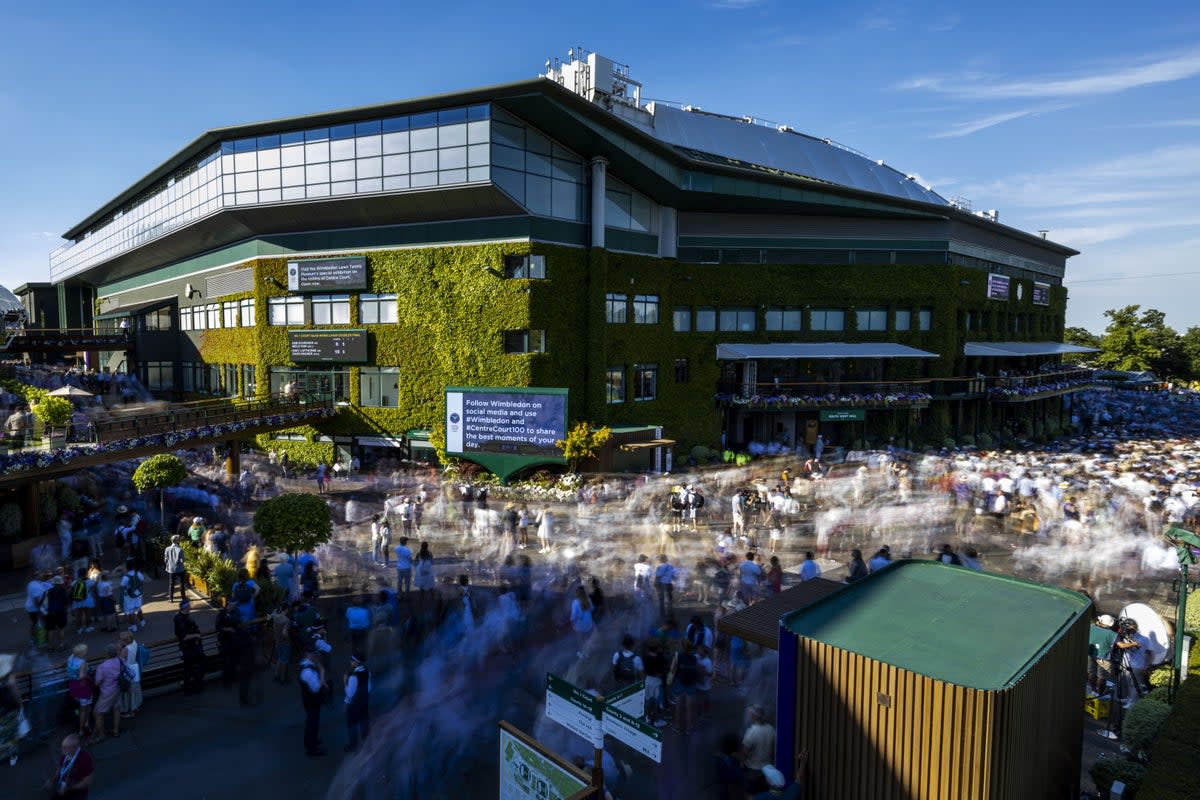 Wimbledon will not bar Russian and Belarusian players this year (Steven Paston/PA) (PA Archive)