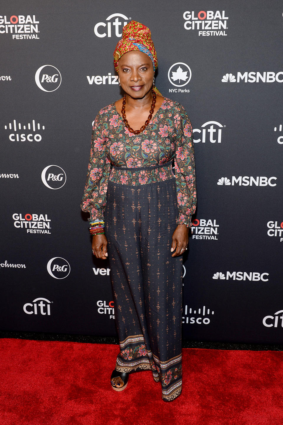 NEW YORK, NEW YORK - SEPTEMBER 28: Angelique Kidjo attends the 2019 Global Citizen Festival: Power The Movement in Central Park on September 28, 2019 in New York City. (Photo by Noam Galai/Getty Images for Global Citizen)