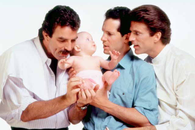 <p>Touchstone Pictures/Courtesy Everett </p> Steve Guttenberg in 'Three Men and a Baby'