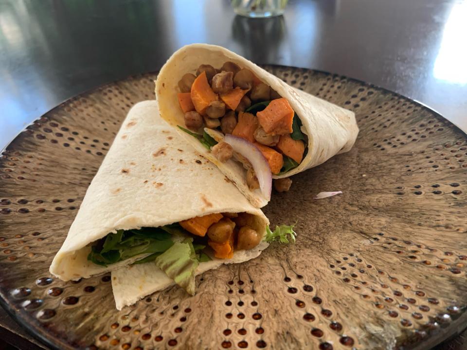 sweet potato wrap