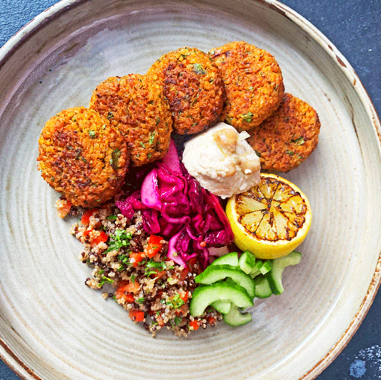 Sweet Potato Falafel