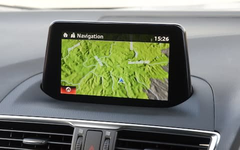 2017 Mazda3 satnav 