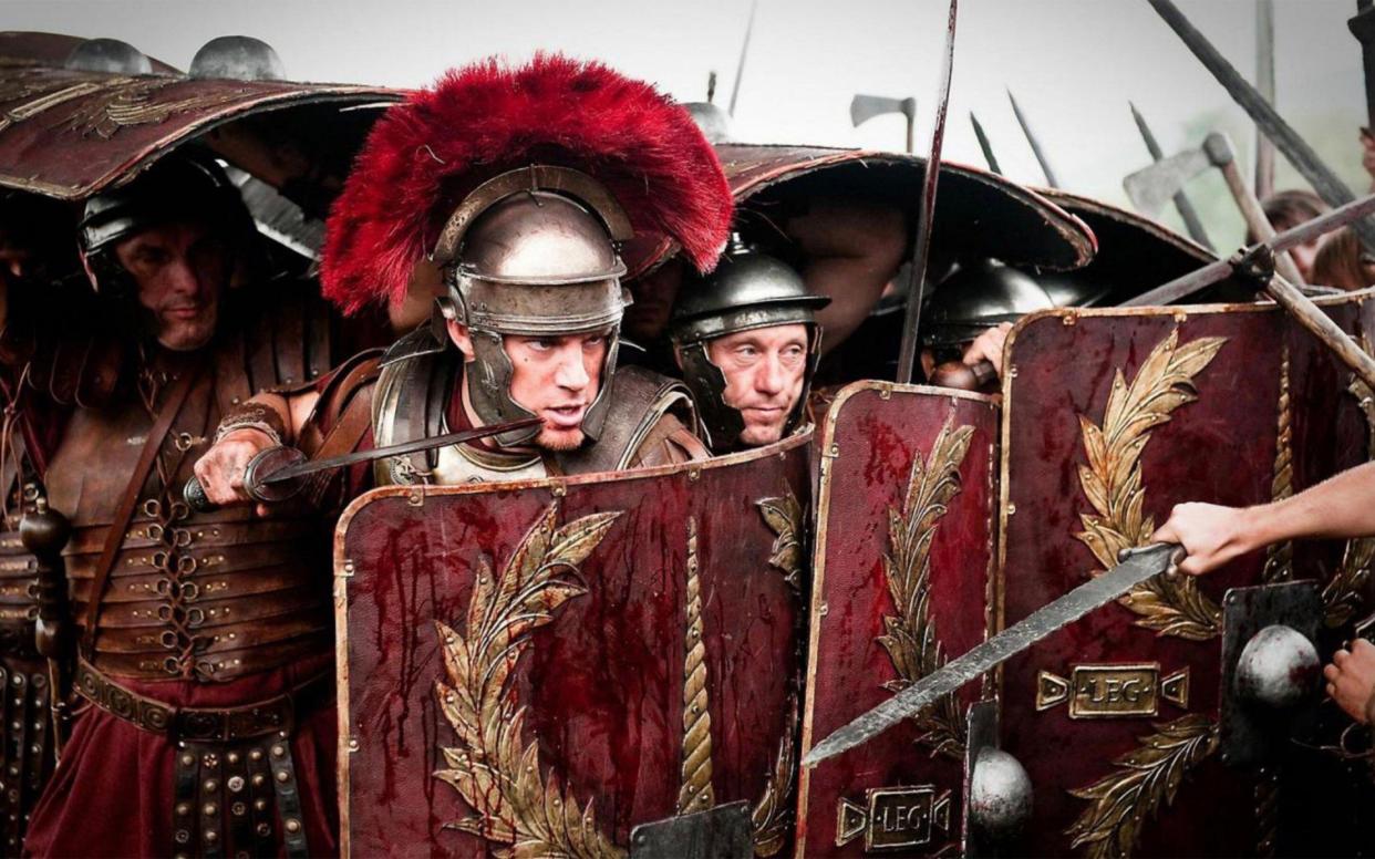 Channing Tatum leads troops into Roman Britain in The Eagle, 2011