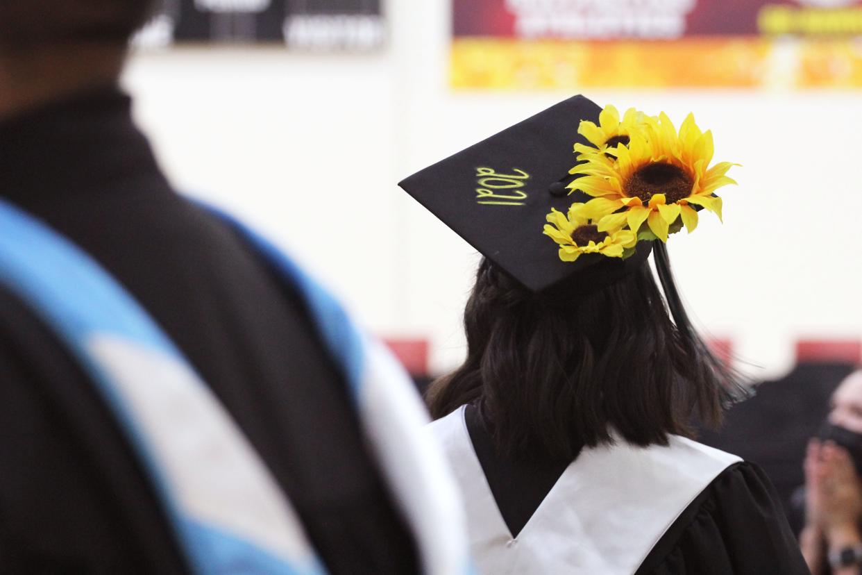 Despite predictions of a drop, New Mexico's four-year graduation rate remained steady in 2021 at about 77 percent.