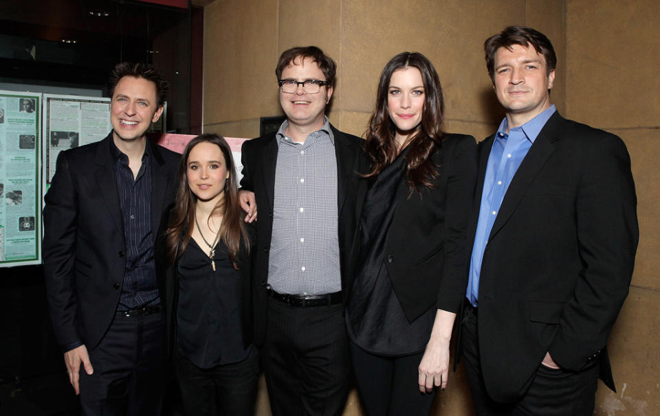 Super LA Premiere 2011 James Gunn Ellen Page Rainn Wilson Liv Tyler Nathan Fillion