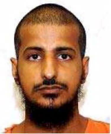 Yemeni Guantanamo Bay detainee Tariq Ba Odah is seen in a U.S. military image taken from a classified Department of Defense Guantanamo "detainee assessment" prepared in January 2008 and released by WikiLeaks in April 2011. REUTERS/U.S. Department of Defense/WikiLeaks/Handout via Reuters