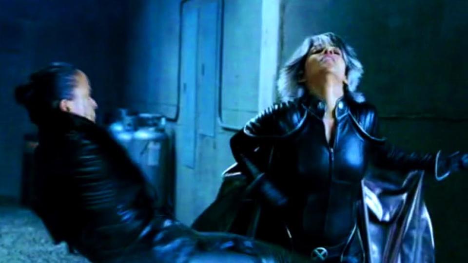 Storm getting injured in X-Men: The Last Stand