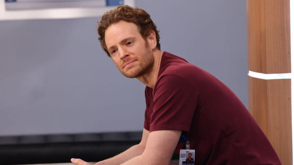  Nick Gehlfuss as Will Halstead in Chicago Med Season 8 