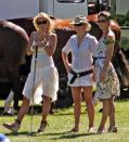 <p>Kate spent the Rundle Cup Day at the Tidworth Polo Club with Chelsy Davy, Prince Harry's longtime girlfriend from 2004-2011, and Zara Phillips, daughter of Princess Anne.</p>