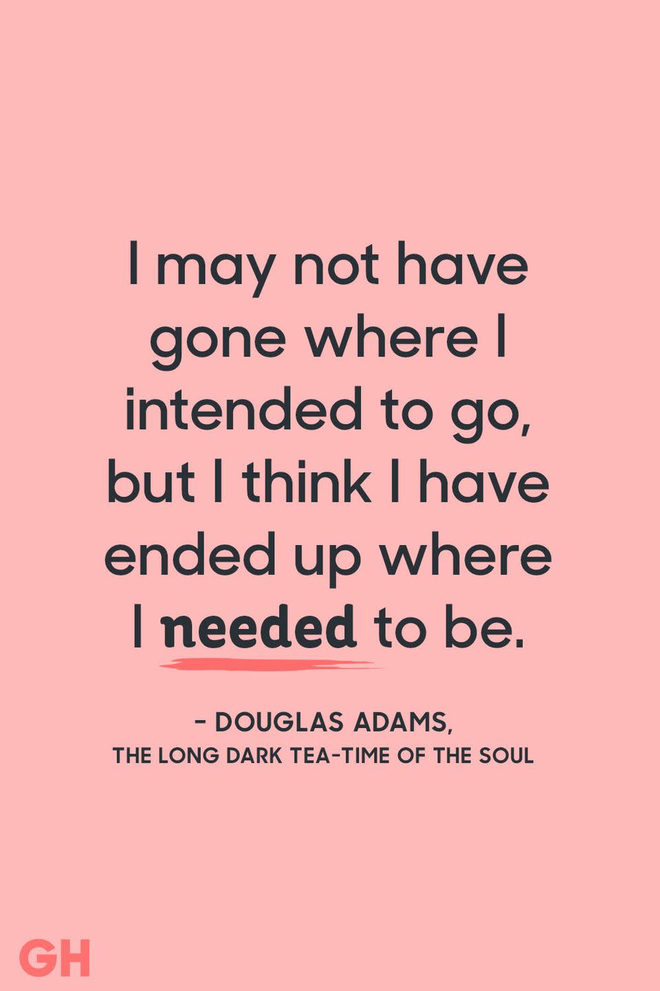 Douglas Adams, "The Long Dark Tea-Time of the Soul"