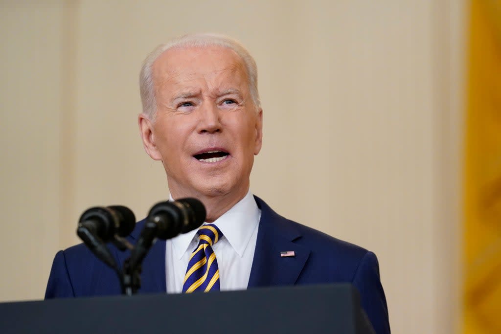 Biden (Copyright 2022 The Associated Press. All rights reserved.)