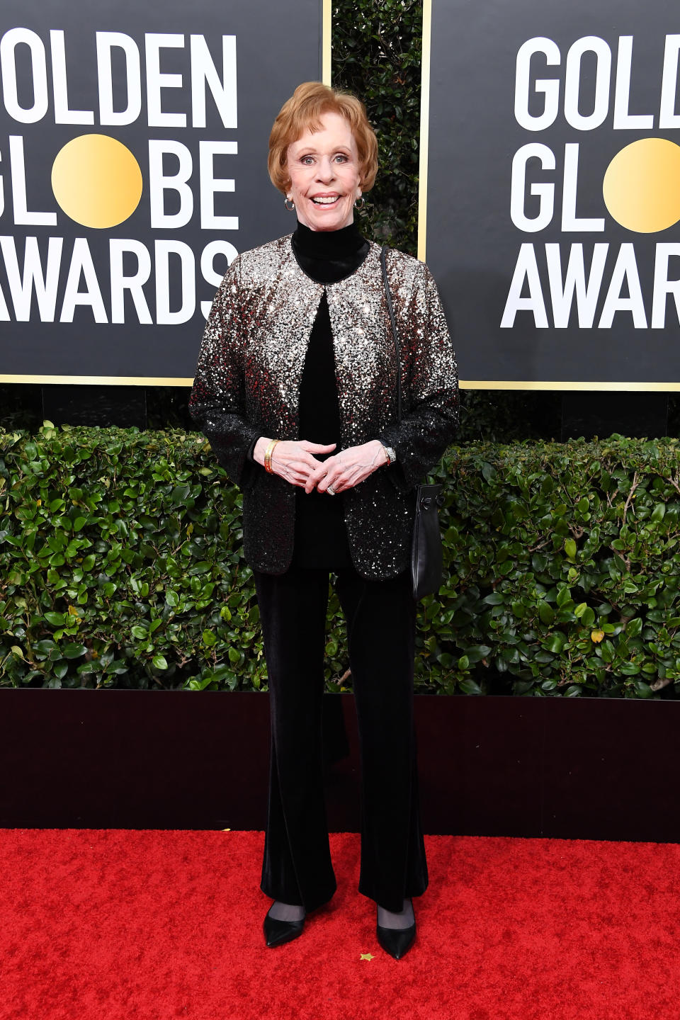 BEVERLY HILLS, CALIFORNIA - JANUARY 05: Carol Burnett attends the 77th Annual Golden Globe Awards at The Beverly Hilton Hotel on January 05, 2020 in Beverly Hills, California. (Photo by Steve Granitz/WireImage)