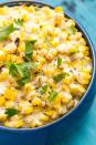 <p>Our take on this classic side works for a cookout or a cozy fall dinner.</p><p>Get the recipe from <a href="/cooking/recipe-ideas/recipes/a47386/grilled-creamed-corn-recipe/" data-ylk="slk:Delish;elm:context_link;itc:0;sec:content-canvas" class="link ">Delish</a>.</p>