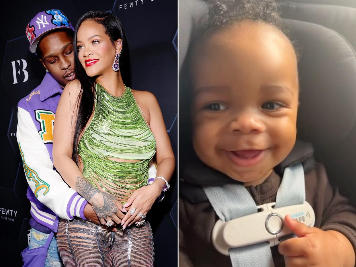 A$AP Rocky and Rihanna baby