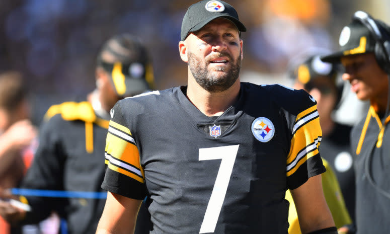 Pittsburgh Steelers starting quarterback Ben Roethlisberger.