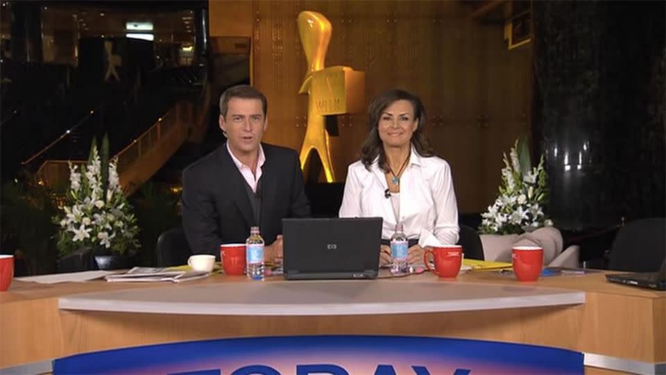 Karl Stefanovic was still a bit drunk while hosting the Today show alongside Lisa Wilkinson the morning after the 2009 Logies.