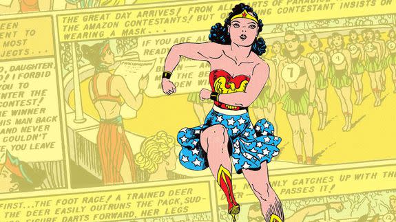 Wonder Woman first appears in the comics in 1941.