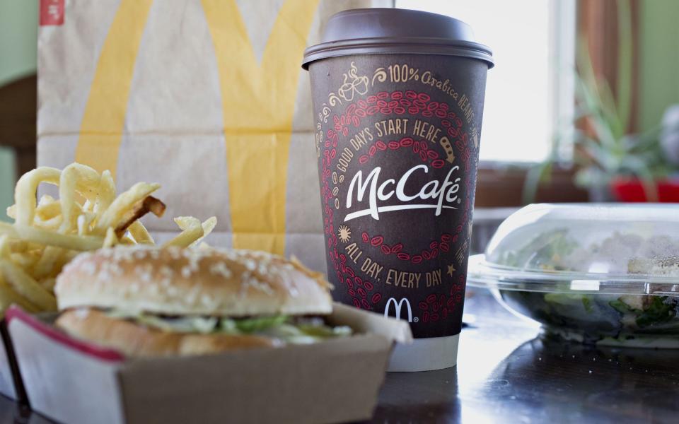 McDonald's has put more focus on selling coffee at its outlets - © 2016 Bloomberg Finance LP