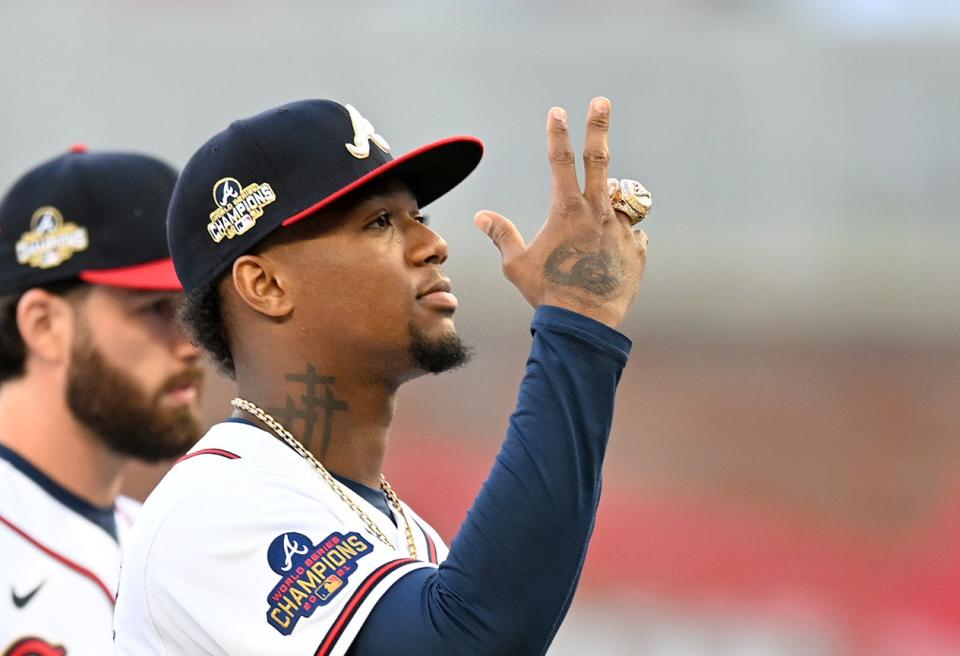 Acuña was injured during the Braves' 2021 World Series run—so he's got a ring, but is eager for another.