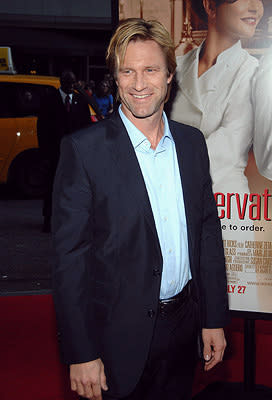 Aaron Eckhart at the New York premiere of Warner Brothers' No Reservations