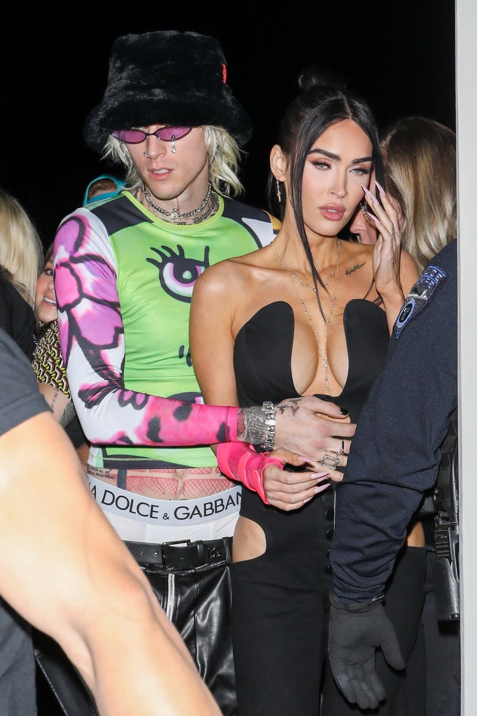 megan fox, mgk