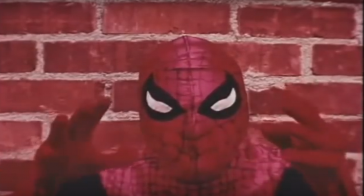 Spidey… the first ever Spider-Man movie from 1969 – Credit: YouTube