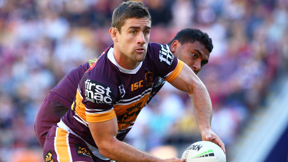 Seen here, Andrew McCullough was granted release from the Broncos to join Newcastle.