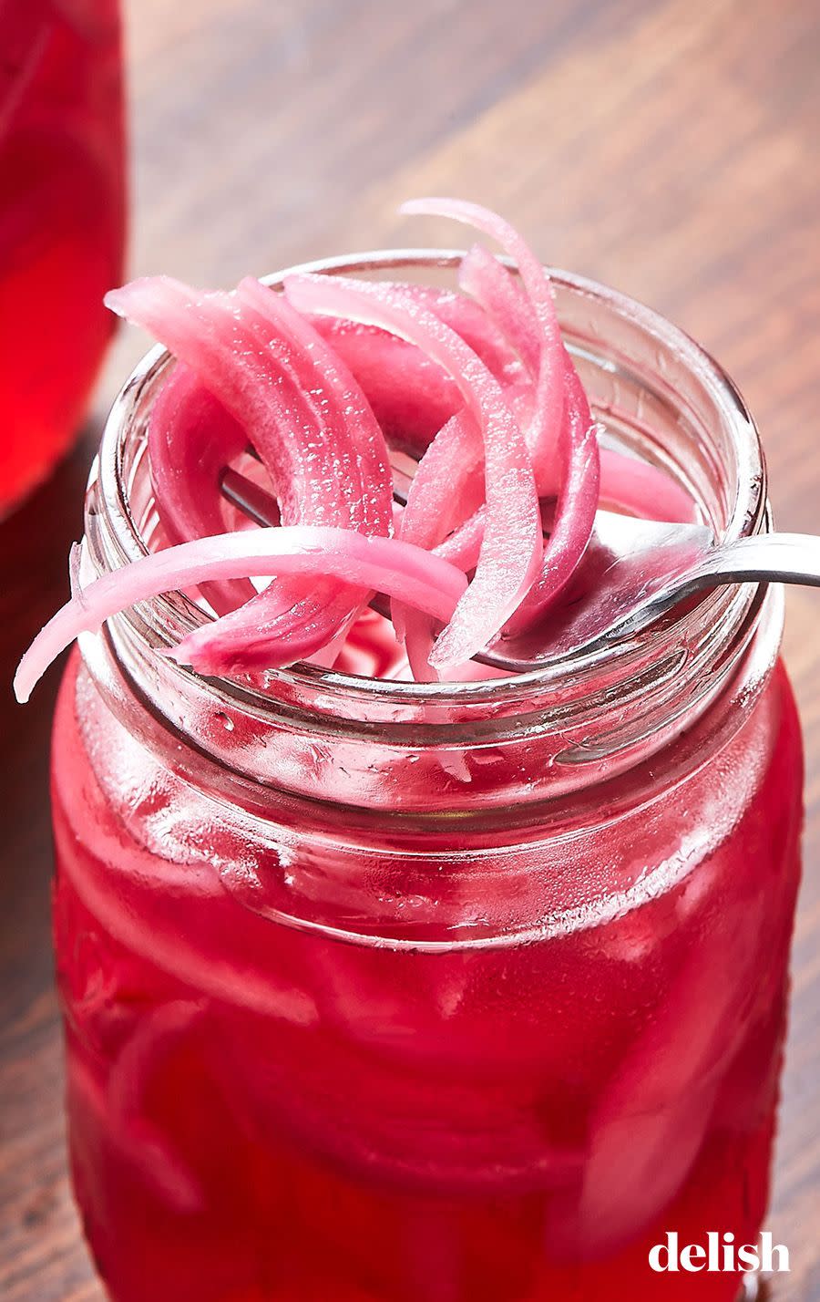 pickled red onions